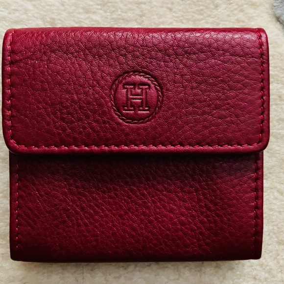 Hemanuel Handbags - Hemanuel Coin Purse Made in Italy Red Leather